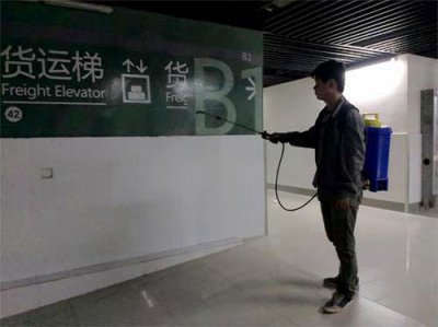 卸貨區消殺處理